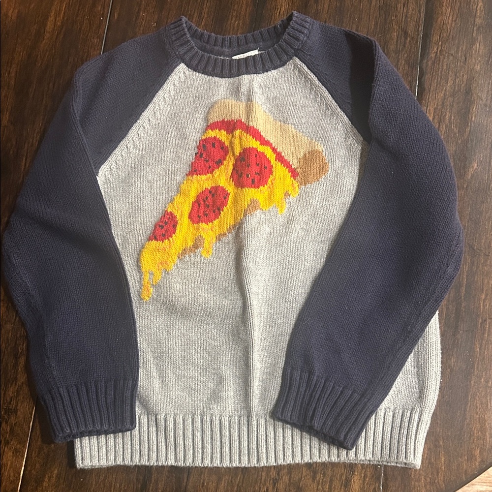 Gymboree Navy and Gray Sweater